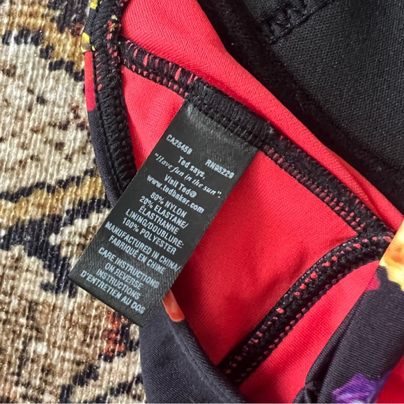 Ted baker 34 c/d floral swimsuit (read details) - Picture 7 of 8